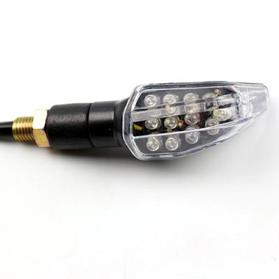 China Suitable for all motorcycle high performance new style motorcycle dual color LED signal turn light for sale