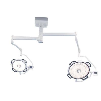 China CE Acrylic ISO Approved Beautiful High End Slim Dual Dome 160000lux LED Surgical Light With R9 ENDO for sale