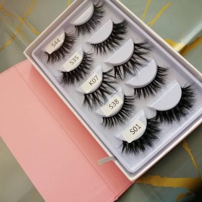 China Wholesale soft 3d mink eyelashes 25mm seller 25mm mink eyelashes wick 3d cotton band eyelash with eyelash box packing for sale