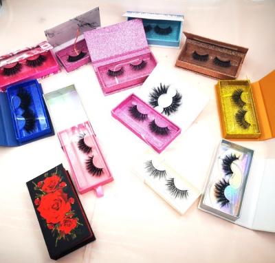 China Wholesale Natural Mink Lashes 3d Eyelash Soft Cotton Strip Private Label Lashes 5d Mink Seller for sale