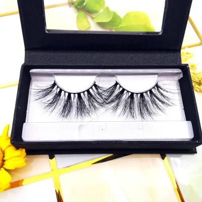 China Wholesale Popular Style 25mm Handmade 3D Mink Strip Lashes Soft Custom Factory Logo Strip Individual Cotton Eyelashes OEM New Bulk for sale