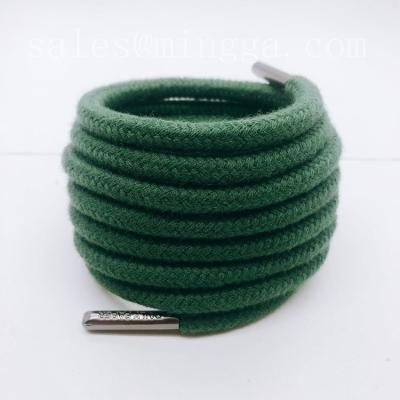 China Mingjia Braided Mixed color 6mm round cotton pants draw cords for sale