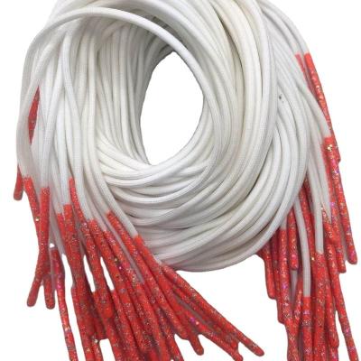 China Mingjia high quality polyester hoodie silicon tipping draw cords for sale