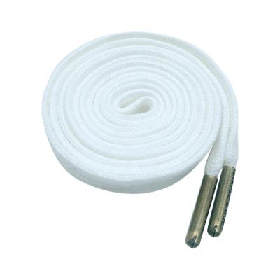 China braided draw cord cotton flat draw cord for hoodies for sale