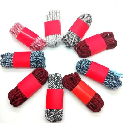 China Customized shoelaces polyester round waterproof shoelaces ,custom tips shoe laces for sale