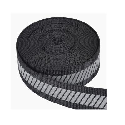 China High Tenacity And Non-Dusty Sublimation Jacquard Elastic Stripe Webbing for sale