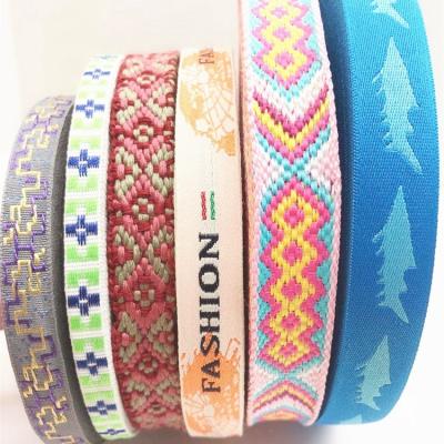 China polyester webbing custom pattern custom webbing tape webbing printed for sale