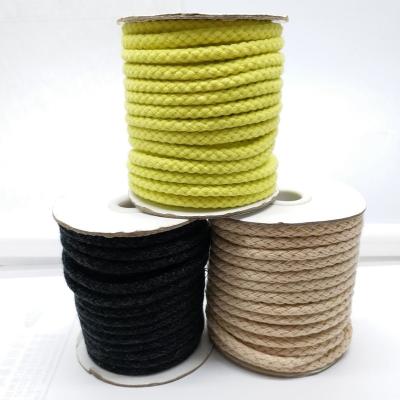 China Custom Soft And Durable Wholesale 4Mm Braided Cotton Rope 1 Inch For Sale for sale