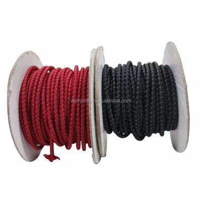 China import latex inner cord polyester 3M reflective bungee cord for sale