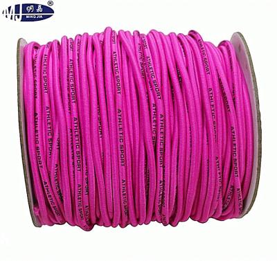 China customized colorful 3mm round bungee cord for wholesale for sale