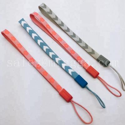 China custom logo cell phone lanyard, mobile phone strap string for sale