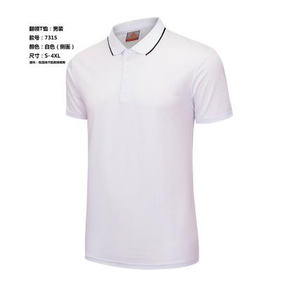 China Cheap uniform men's polo shirt high quality polyester logo printing or embroidery QUICK DRY custom design for sale