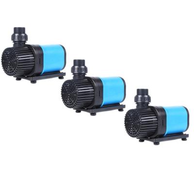 China Factory direct sales 24V aquarium pump DC water pump flow fish pond fountain submersible pumps CHS6000 for sale