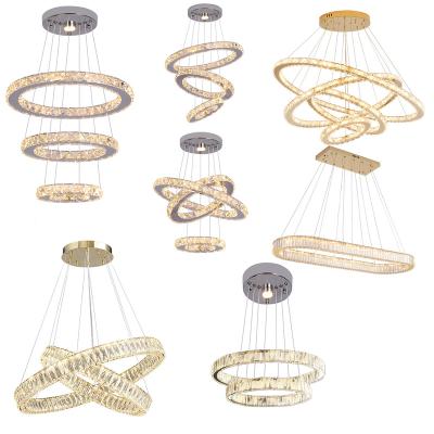 China Modern Custom Rustic Metal Round Large Chandeliers Nordic Luxury Hotel Living Room Pendant Ceiling Light Led Modern Crystal Chandelier for sale