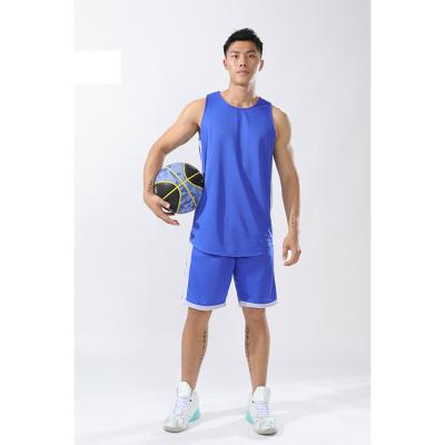 China Breathable Lightweight Breathable Basketball Suit Custom Both Sides Basketball Suit for sale