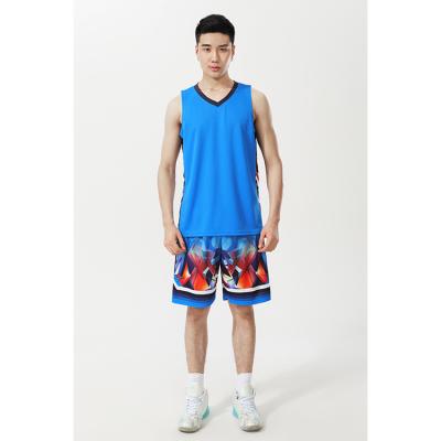 China Breathable High Quality Polyester Lightweight Quick Dry Basketball Suit Can Be Customized for sale