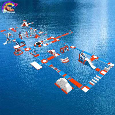 China Outdoor Adult Inflatable Water Park Equipment Entertainment Floating Water Park For Sale for sale