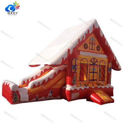 China Hot Sale China PVC Trampoline Christmas Inflatable Theme Bouncy Castle Inflatable Combo for sale