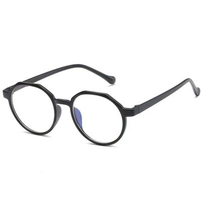 China 2022 Light Weight 2022 Fashion Vintage Style Retro Single Glass Round Metal Eyeglasses Casual Eyewear Glasses Wholesale Clear Unisex Glasses for sale