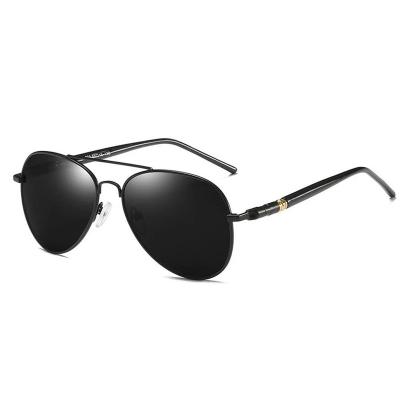 China Fashion Sunglasses Luxury Mens Polarized Sunglasses Driving Sun Glasses For Women Mens Brand Designer Male Vintage Black Pilot Sunglasses UV400 for sale