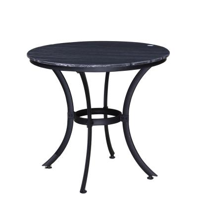 China Modern Plastic Wood Table Outdoor Dining Table for sale