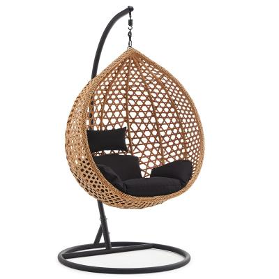 China New Design NO.L10 Modern Wicker Rattan Eggs Hanging Chair for sale