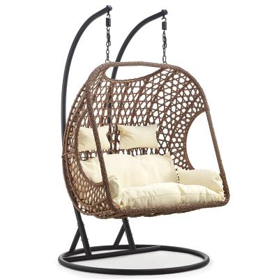 China NO.L04 Modern Hot Sale Outdoor Rattan Egg Hanging Chair for sale