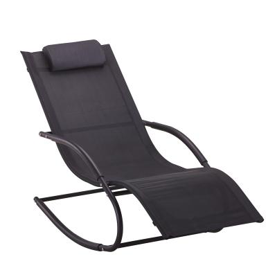 China Y08 Modern Pool Chair Lounge Metal Chair Rocking Chair for sale