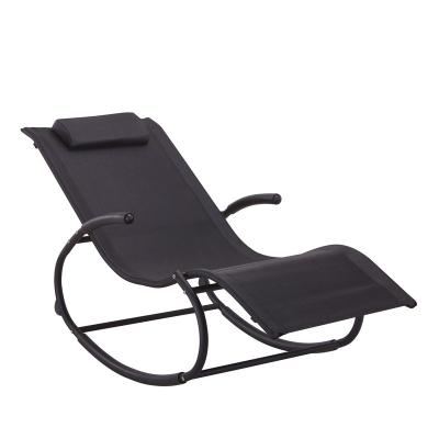 China Y11 Modern Outdoor Garden Leisure Rocking Sun Lounger for sale