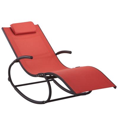 China Y12 Modern Weightless Rocking Chair Outdoor Lounge Patio Chair for sale