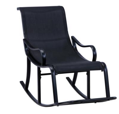 China SHENGFANG Outdoor Modern Outdoor Furniture Metal Weightlessness Folding Rocking Chair for sale