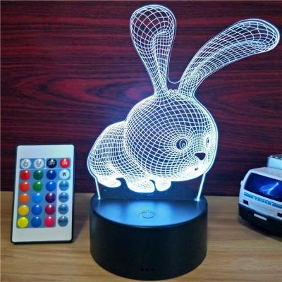 China Modern 16 colors night lamp lamparas led base for laser engrave for sale