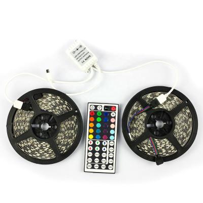 China Hot Selling Outdoor Waterproof Set Of Decoration 5M Flexible Lamp Smd 5050 Ip65 12v Flex Rgb Led Strip Hotel Light for sale