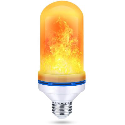 China AC85-265V E27 LED Flame Light Bulb Residential Low Flickering LED Light Bulb With Gravity Sensor Fire Bulb Indoor Decoration for sale