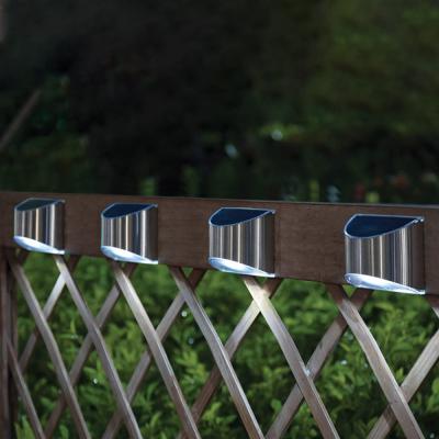 China Waterproof Outdoor Lighting Garden Solar Light Fence Light For Post Solar Patio Driveway for sale