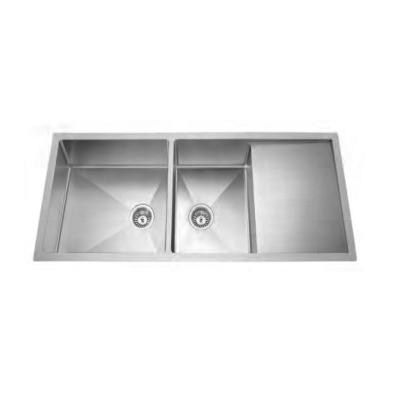 China Without Faucet Stainless Steel Handmade Kitchen Sink JDBH-10050 Te koop