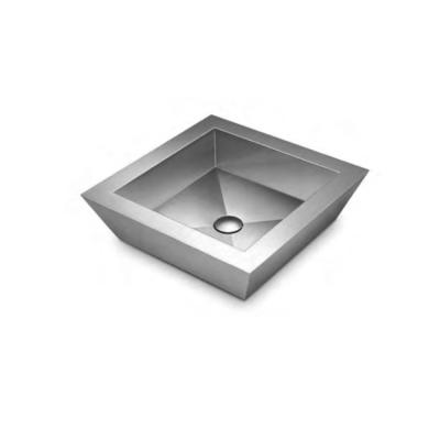 中国 Modern Modern Bathroom Sink 304 Stainless Steel CUPC 16 Gauge Hand Lavatory Toilet 販売のため