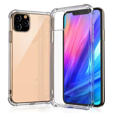 China Simplicity Reinforced Corner Shock Absorption Crystal Anti-Slip Air Cushion Cell Phone Case Covers for iphone 11 pro Max Cover Case Phone for sale