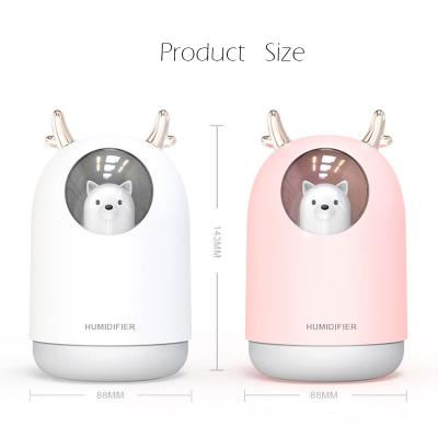 China New Fashion /Cute Humidifier Online Store Agent Cute Portable Atomization Design Humidifier Car Office Room Office Air Humidifier and Purifier for sale