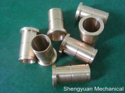 China Silicon Bronze C87200 / C67400 Precision Turned Parts Chromira Slider Bushing for sale