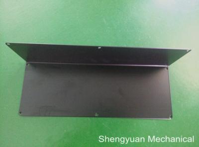 China Mild Steel Sheet Metal Bending Black Painting Motion Control Cover , Outer Access Plate for sale