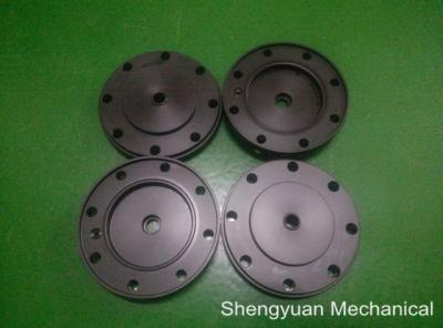 China Industrial Black Machined Plastic Parts Lower Cover Pin A / B for sale