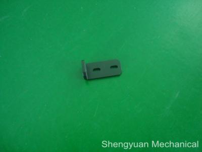 China CNC Precision Metal Stamping Bending Hardware Black Anodize Parts for sale