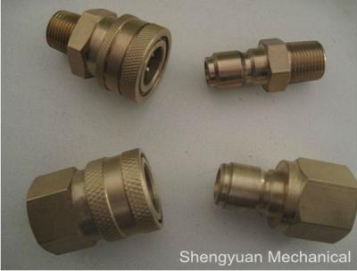 China Edelstahl des mittlerer oder Niederdruck-Schnellkuppler-Stecker-316 zu verkaufen