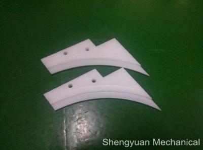 China White Derlin Machined Plastic Parts , Precision Reject Part Guide Finger for sale