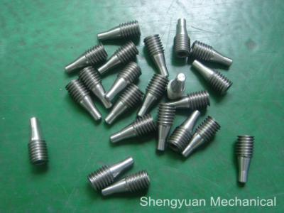 China Stainless Steel Precision Turned Parts Fastening Worm Screw Gearbox Standoffs for sale