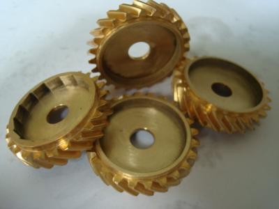 China Custom brass slant tooth Precision Gears device for medical machine and electrical industry for sale