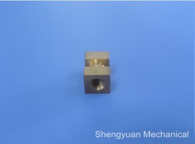 China Brass CNC Precision Machining Parts with Nickel Plating For Electronics for sale