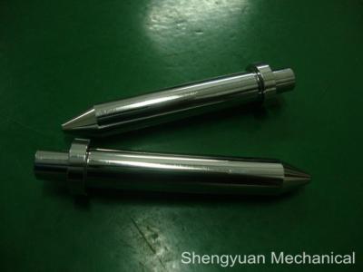 China AISI A2 Precision Turned Parts Flash Chrome Alignment Pin Syringe Shape for sale