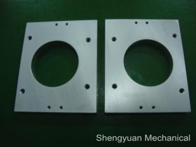 China Despeje anodizan el soporte de aluminio del sensor de la placa de las piezas mecánicas de la precisión del CNC en venta